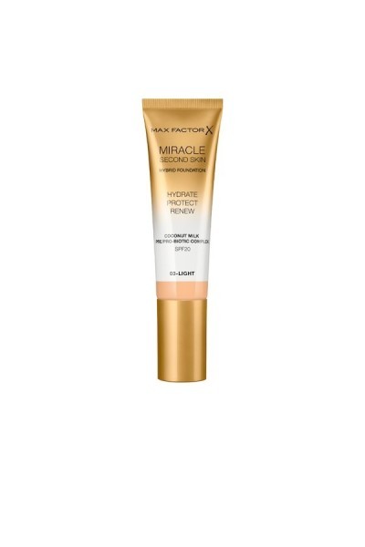 Max Factor Miracle Second Skin Spf20 3 Light 30 ml