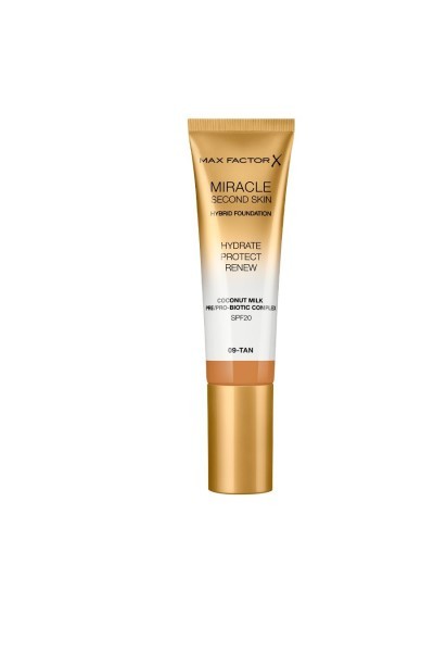 Max Factor Miracle Second Skin Spf20 9 Tan 30 ml