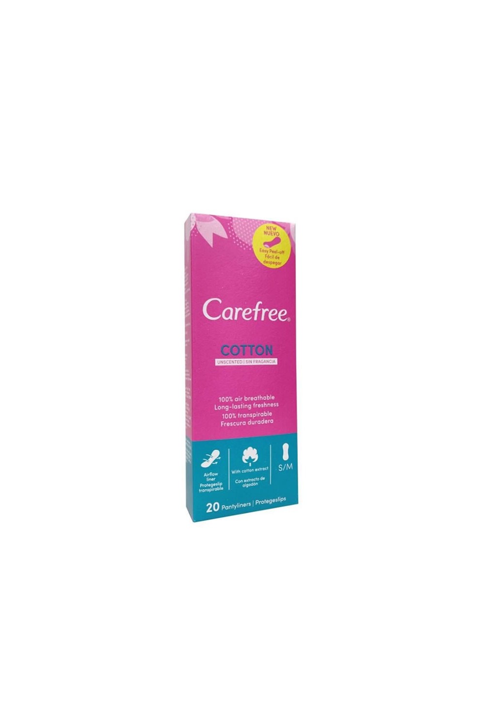 Carefree Slip Cotton 20 Units