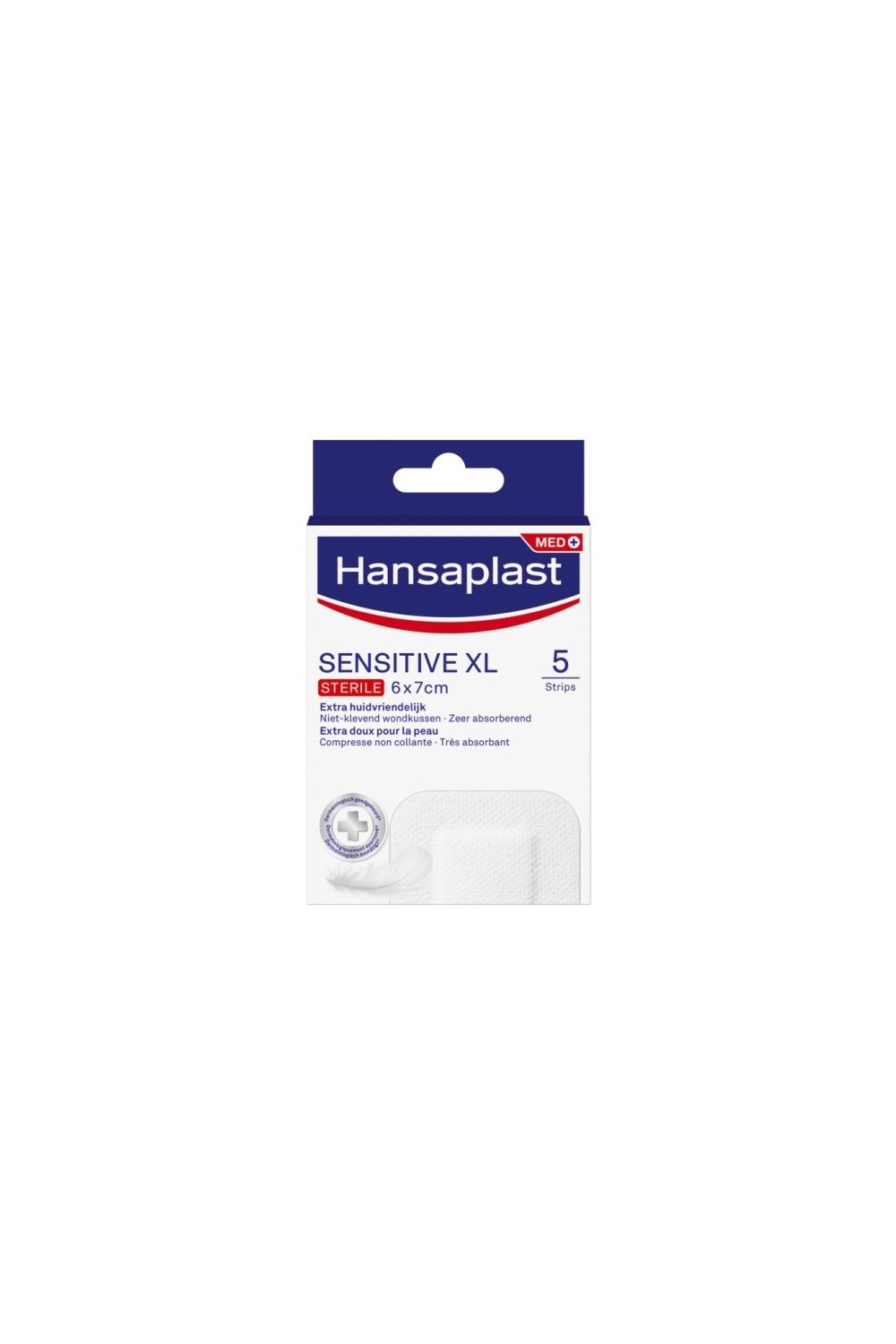 Hansaplast Sensitive XL 6x7 5U