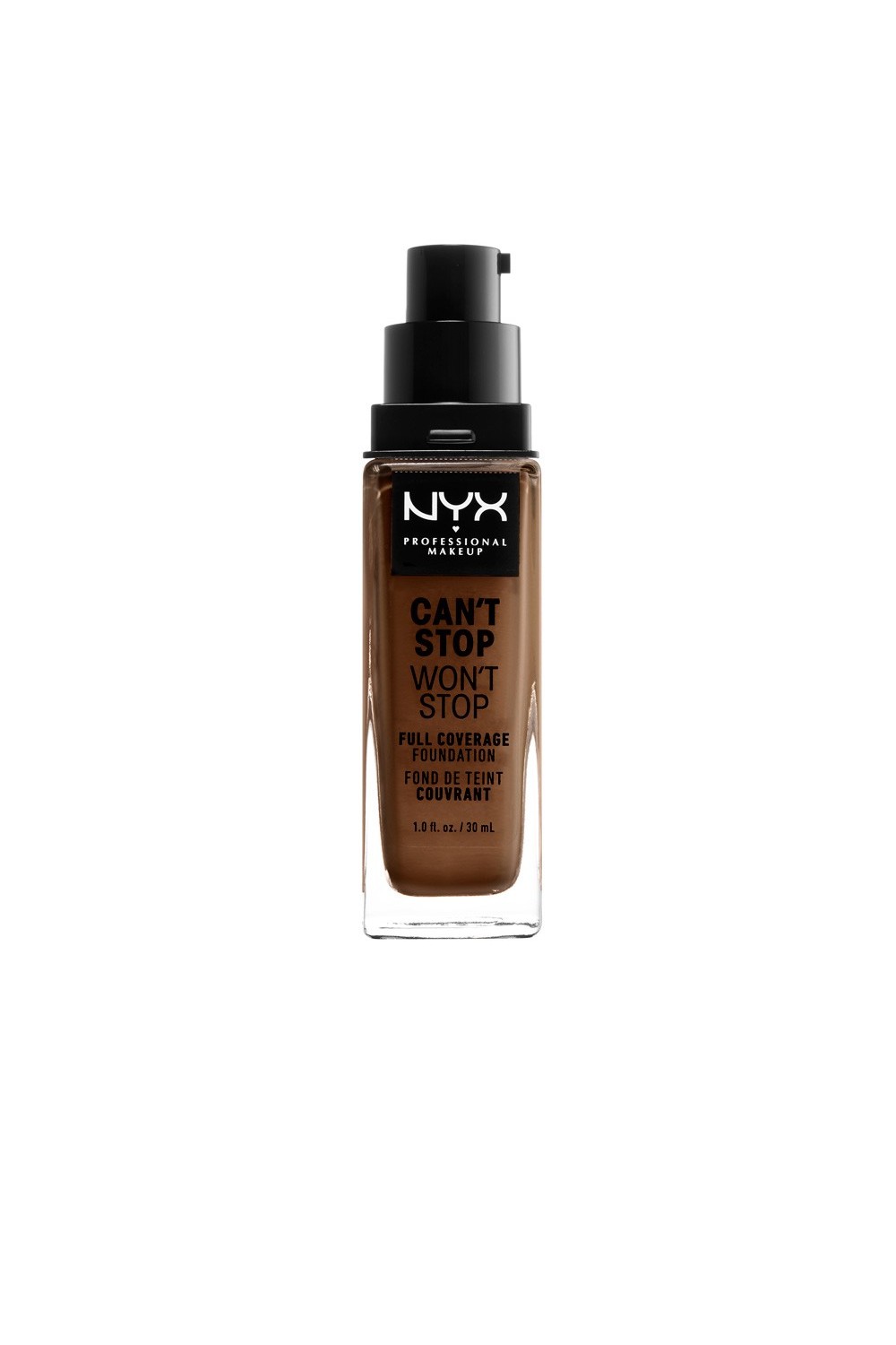 Nyx Can´t Stop Won´t Stop Full Coverage Foundation Cocoa 30ml