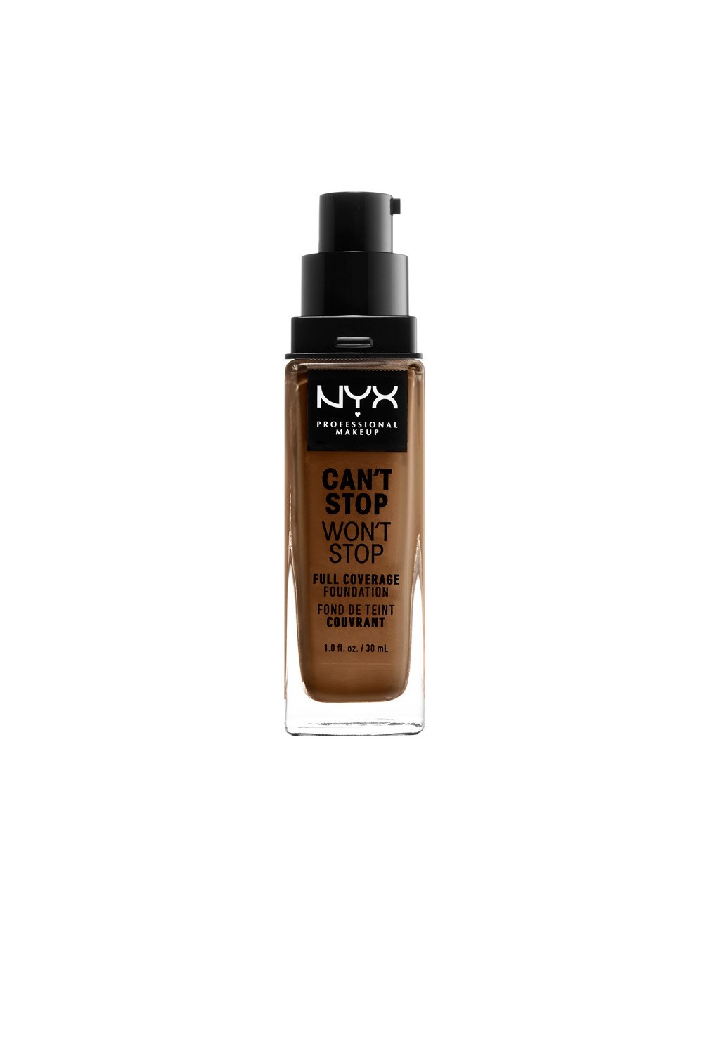 Nyx Can´t Stop Won´t Stop Full Coverage Foundation Sienna 30ml