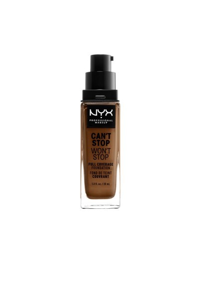 Nyx Can´t Stop Won´t Stop Full Coverage Foundation Sienna 30ml