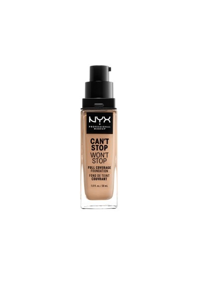 Nyx Can´t Stop Won´t Stop Full Coverage Foundation True Beige 30ml