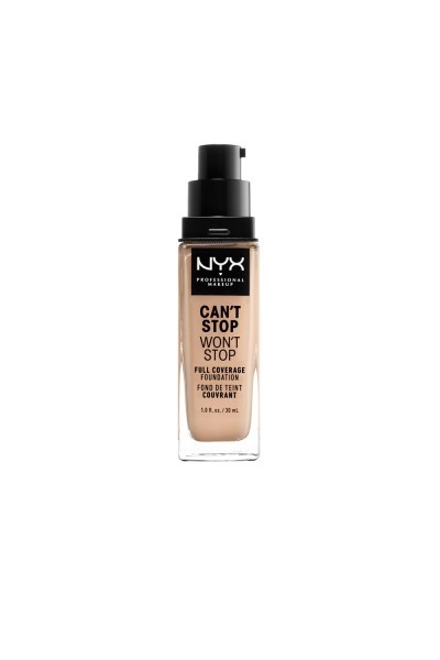 Nyx Can´t Stop Won´t Stop Full Coverage Foundation Vanilla 30ml