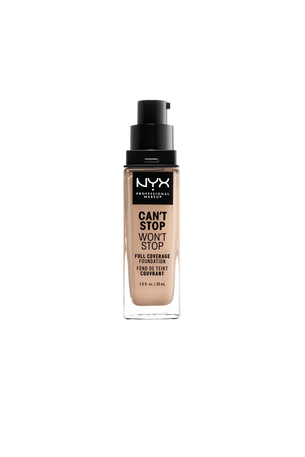 Nyx Can´t Stop Won´t Stop Full Coverage Foundation Light Ivory 30ml