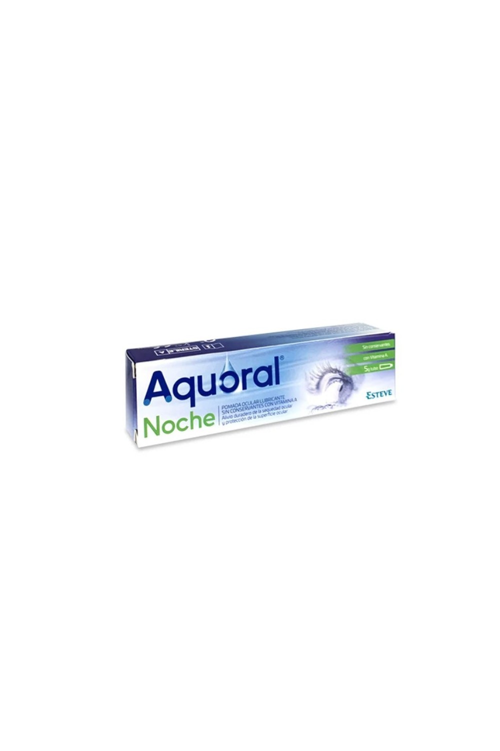 Esteve Aquoral Night Lubricating Eye Ointment 5g