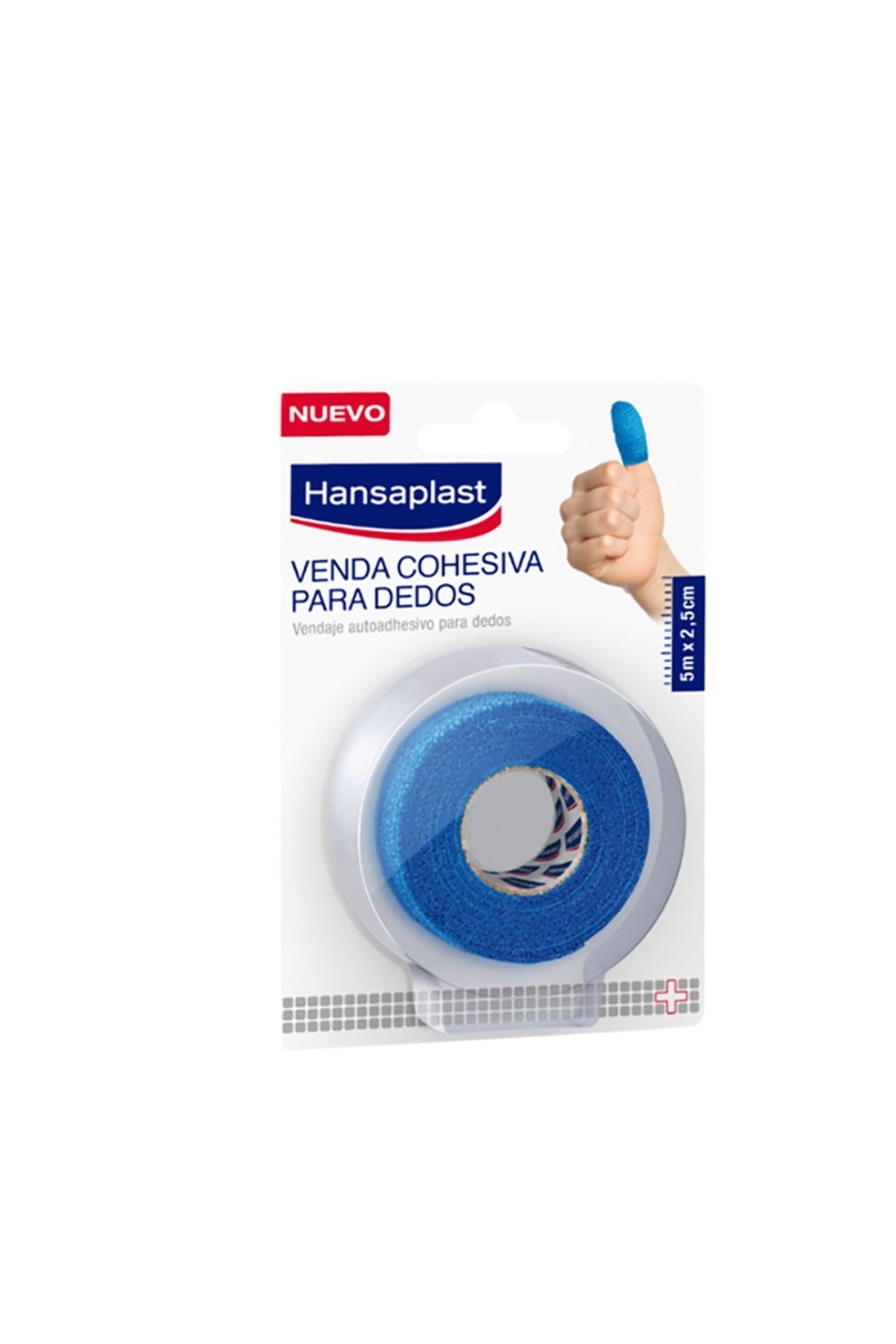 Hansaplast Blue Finger Cohesive Bandage