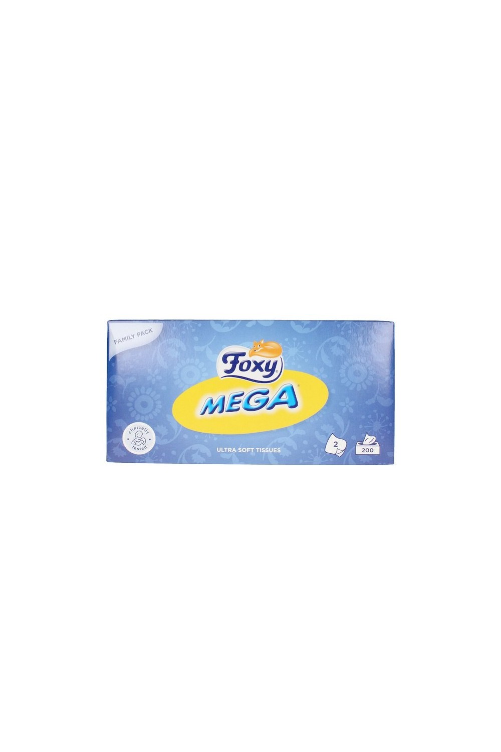 Foxy Mega Tissues 200 Units