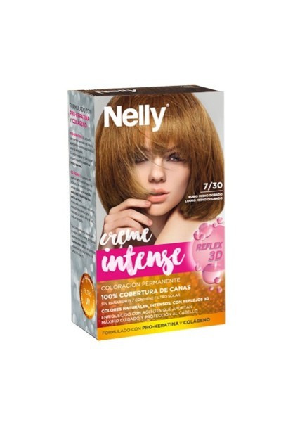 Nelly Creme Intense Tint 7/30 Medium Golden Blonde