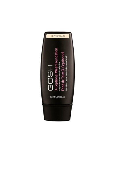 Gosh X-Ceptional Wear Foundation Long Lasting Makeup 11 Porcelain 35ml