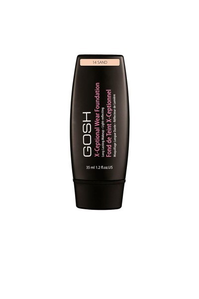 Gosh X-Ceptional Wear Foundation Long Lasting Makeup 14 Sand 35ml