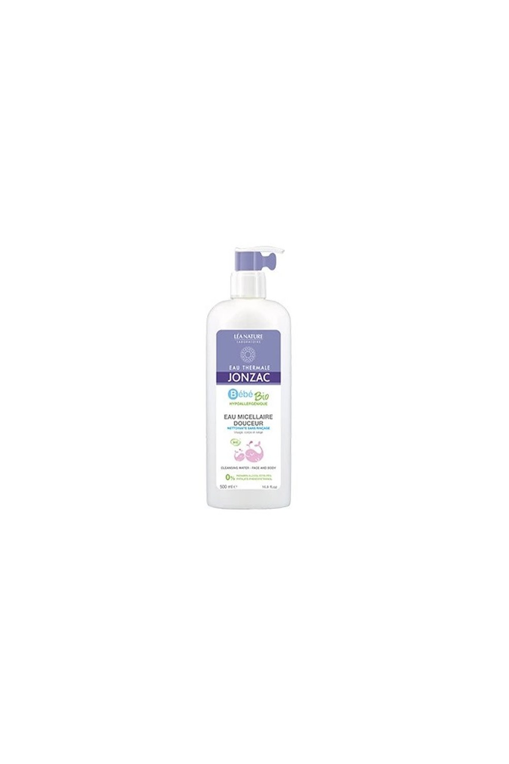 Jonzac Bébé Bio Gentle Micellar Water 500ml