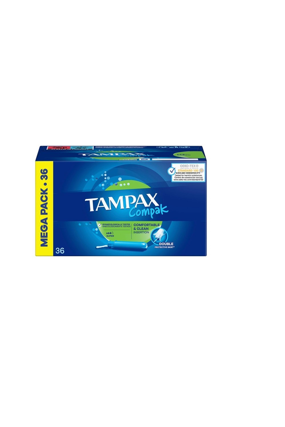 Tampax Compak Tampón Super 36 U