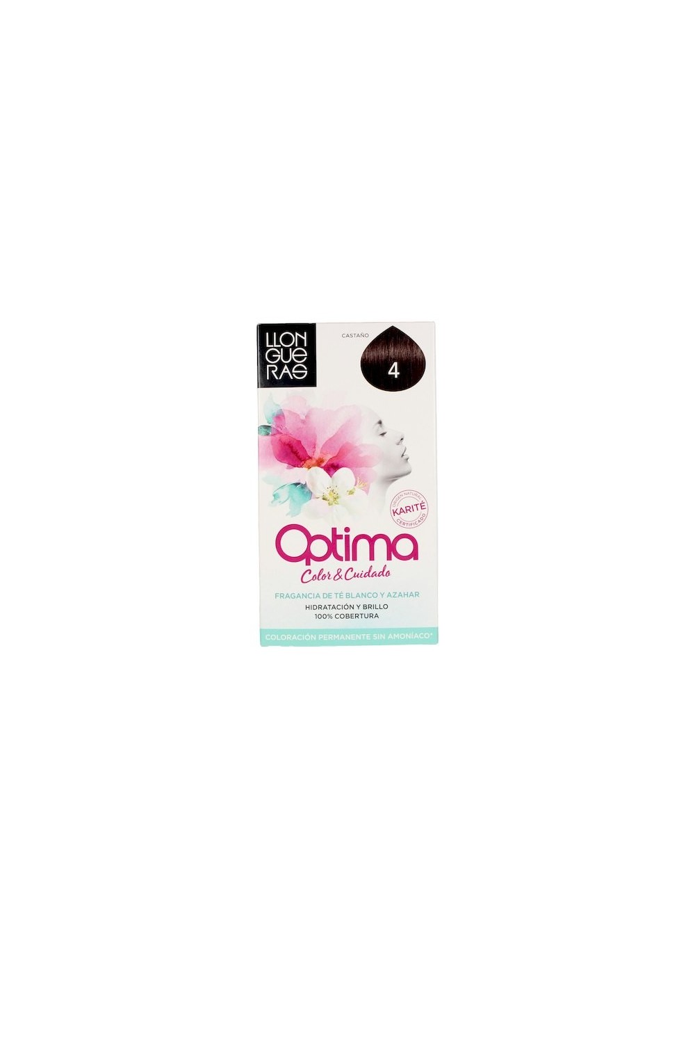 Llongueras Optima Hair Colour 4 Brown