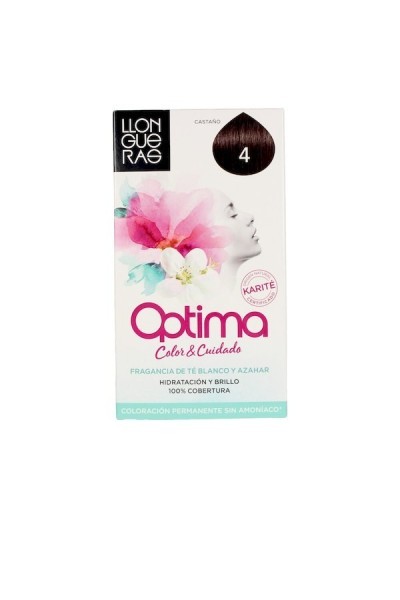 Llongueras Optima Hair Colour 4 Brown