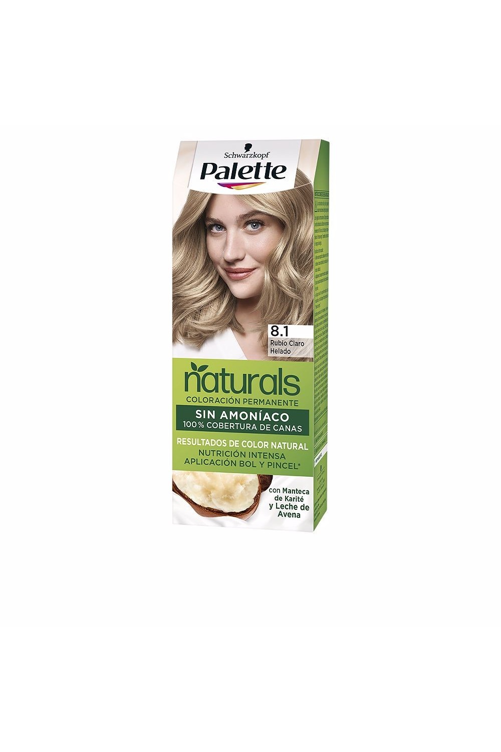 Schwarzkopf Palette Naturals Color Creme8.1 Frosted Light Blonde