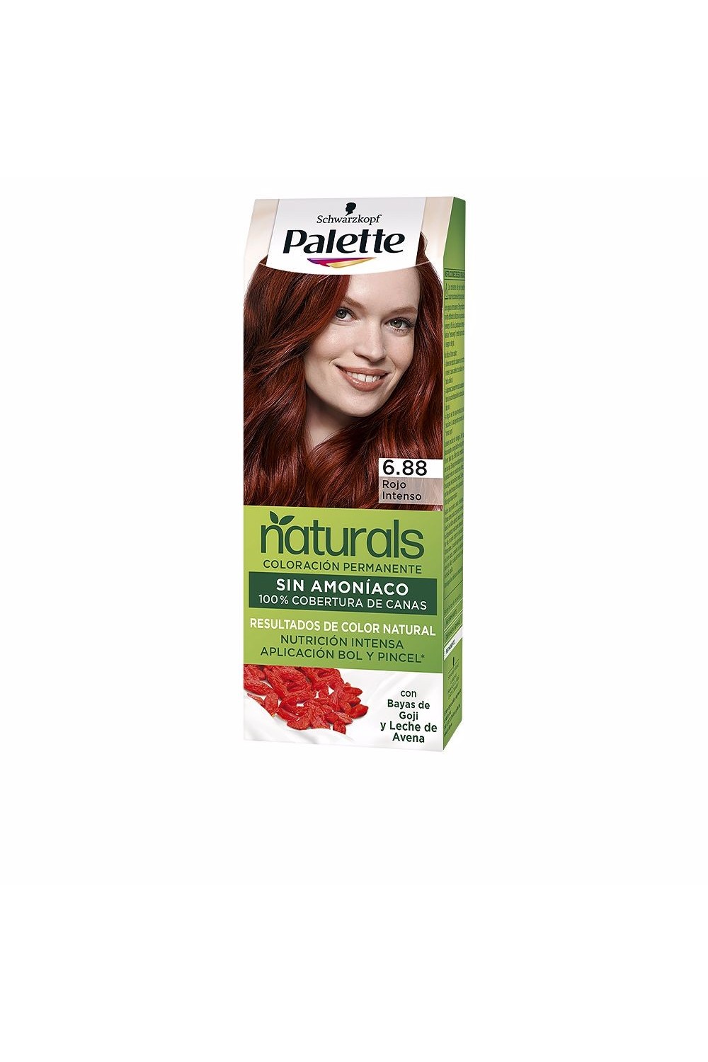 Schwarzkopf Palette Naturals Color Creme 6.88 Intense Red