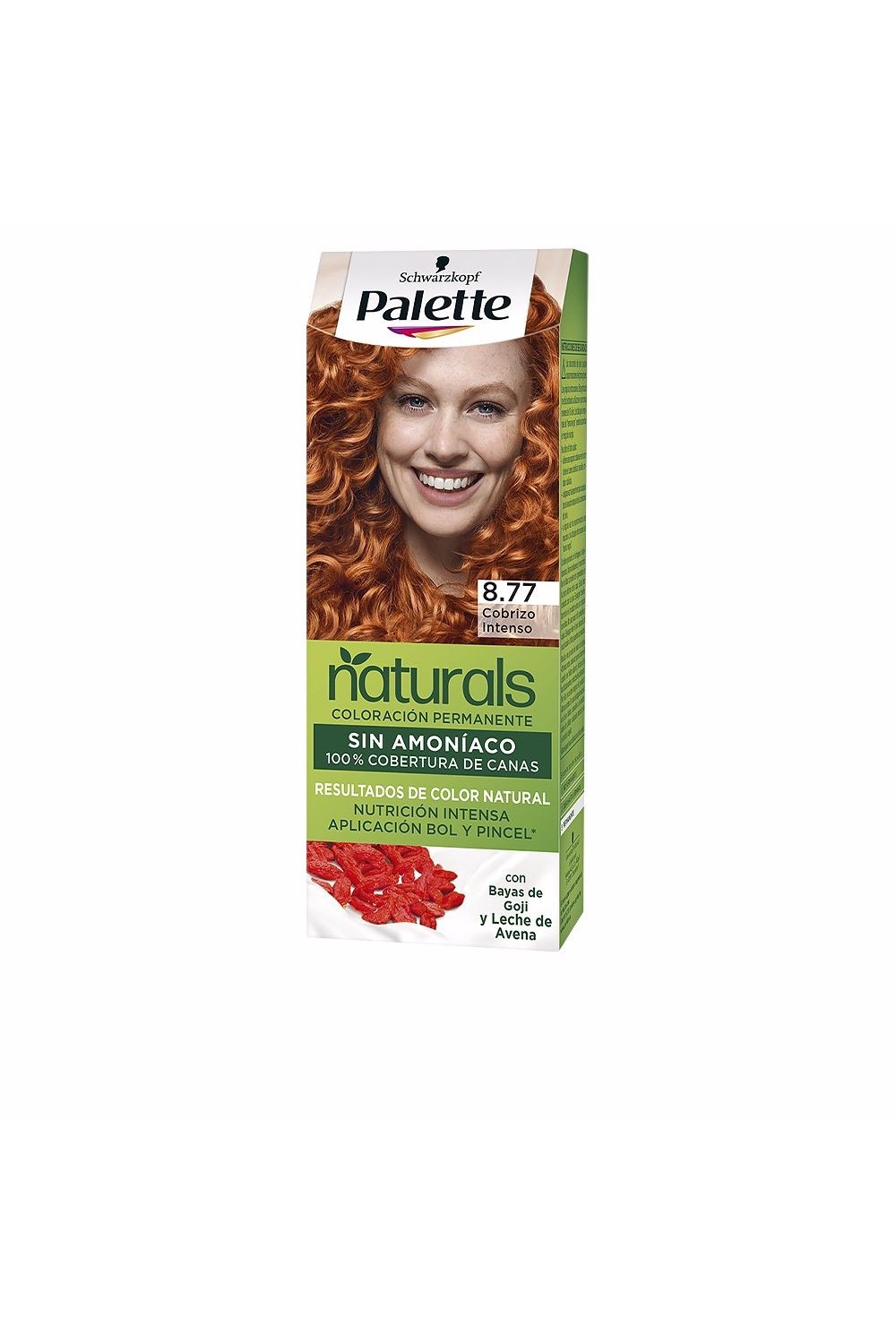 Schwarzkopf Palette Naturals Color Creme 8.77 Intense Copper