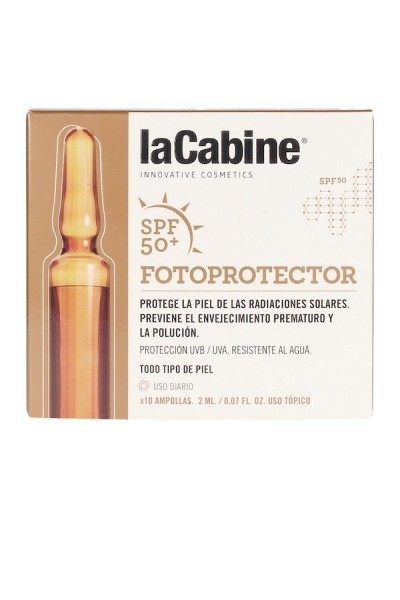 La Cabine Photoprotective Ampoules Spf50 10x2ml