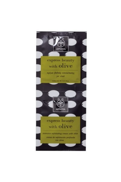 Apivita Intensive Exfoliating Mask With Olive 2x8ml