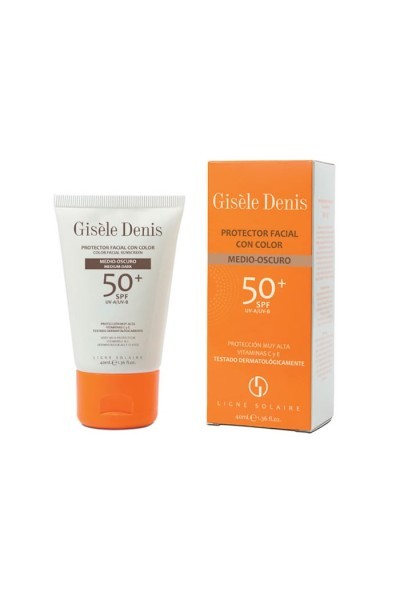 GISÈLE DENIS - Gisèle Denis Color Facial Sunscreen Spf50+ Medium/Dark 40ml