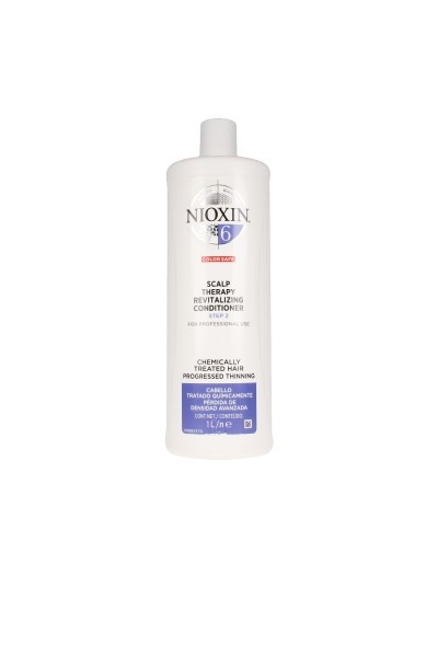 Nioxin System 6 Scalp Therapy Revitalising Conditioner Color Safe 1000ml