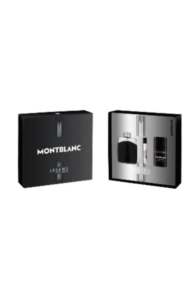Montblanc Legend Eau De Toilette Spray 100ml Set 3 Pieces