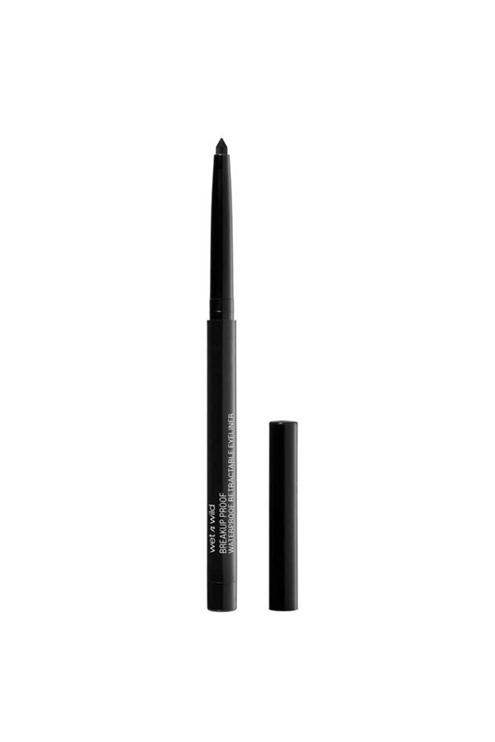 Wet N Wild Mega Last Breakup-Proof Retractable Eyeliner Blackest Black