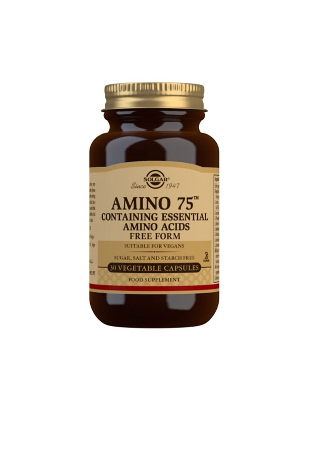 Solgar Amino 75 30 Capsules