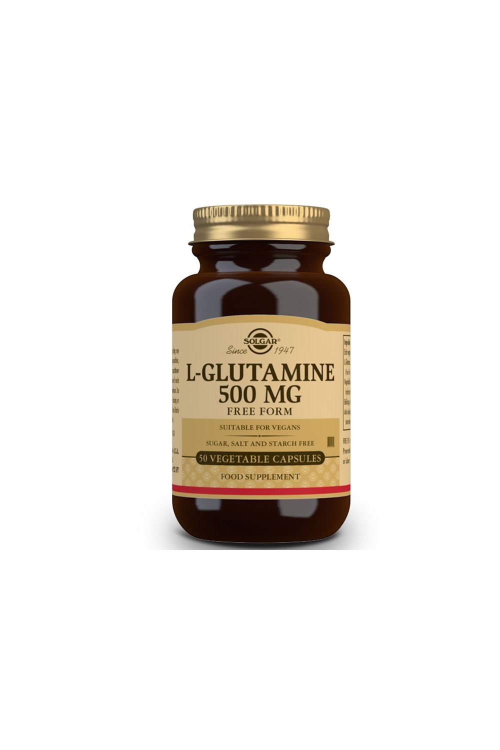 Solgar L-Glutamina 500mg 50 Capsules