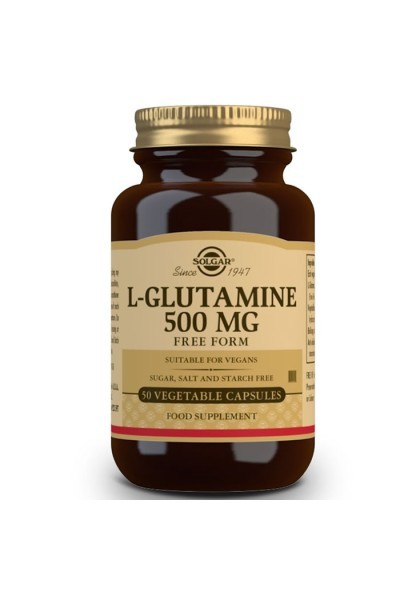 Solgar L-Glutamina 500mg 50 Capsules