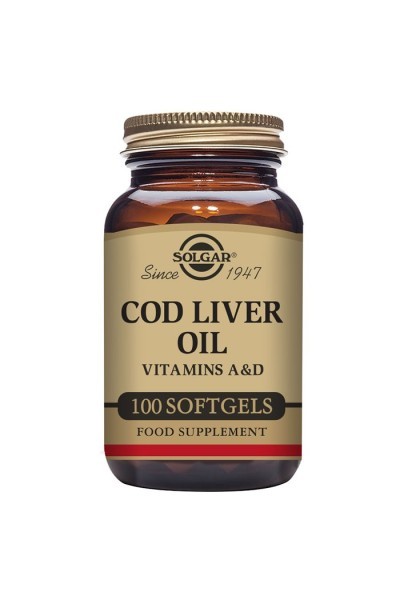 Solgar Cod Liver Oil 100 Capsules