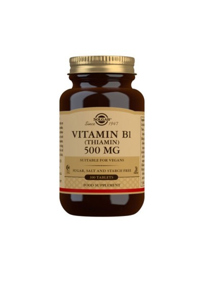 Solgar Vitamin B1 500mg 100 Capsules