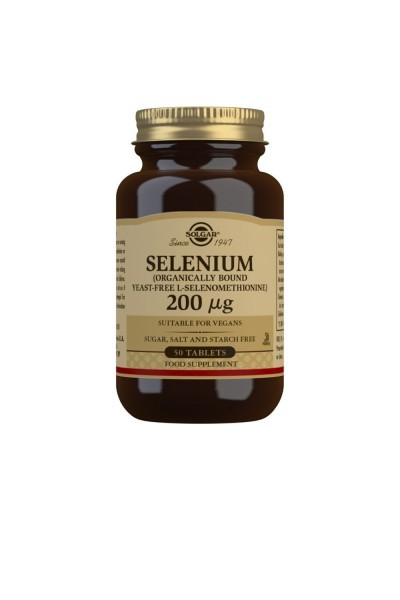 Solgar Selenium 200µg 50 Tablets