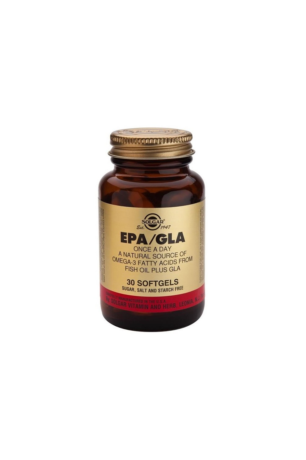 Solgar EPA/GLA Once A Day 30 Softgels