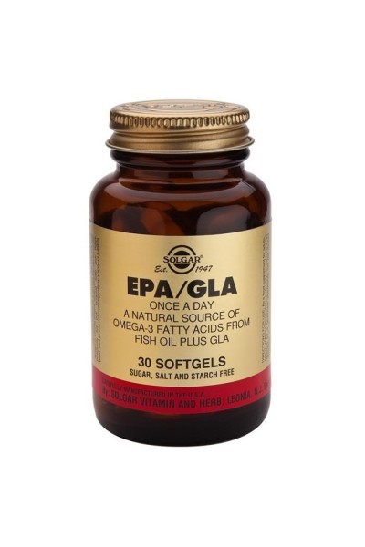 Solgar EPA/GLA Once A Day 30 Softgels