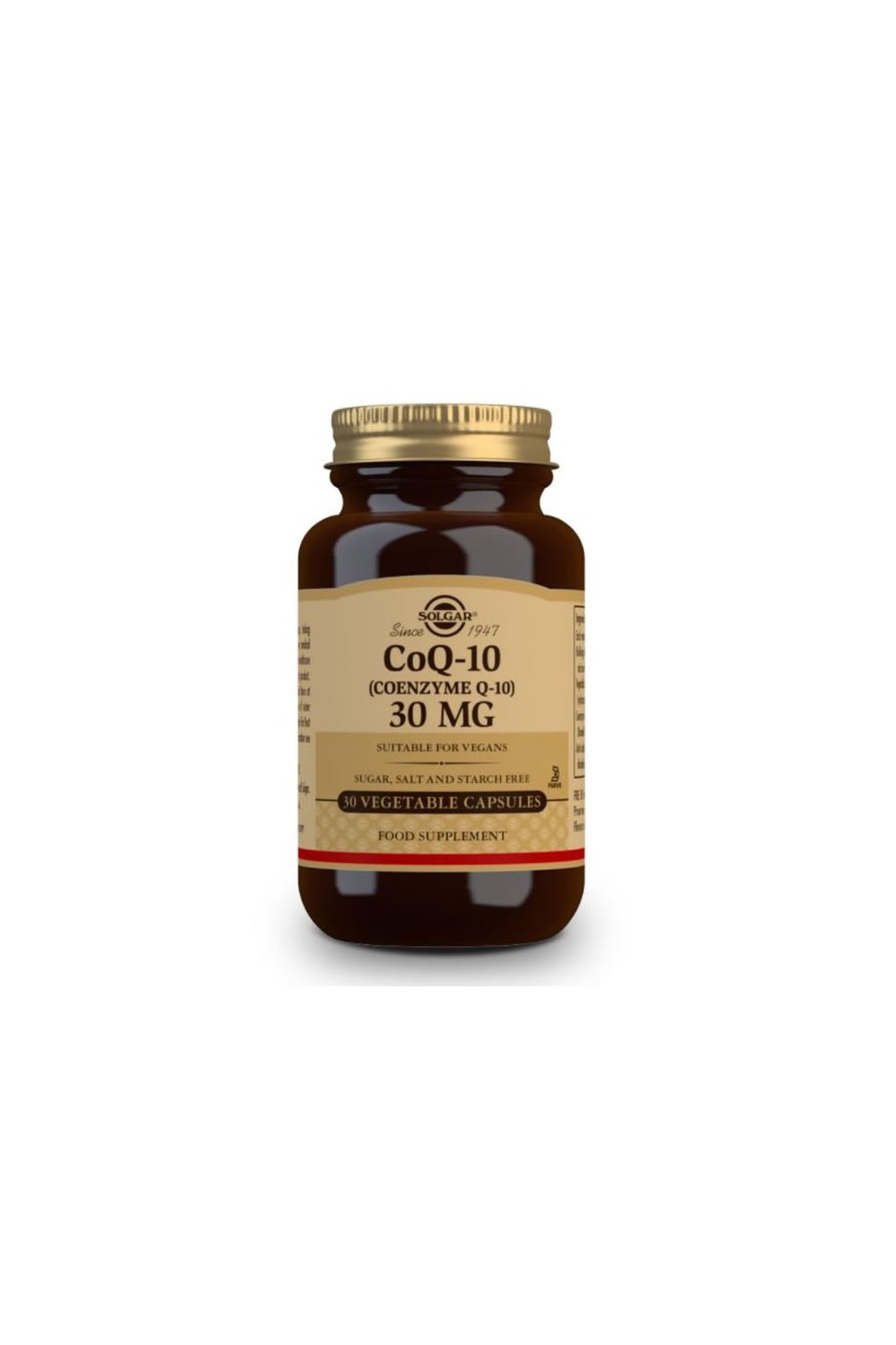 Solgar Coenzyme Q-10 30mg 30 Capsules