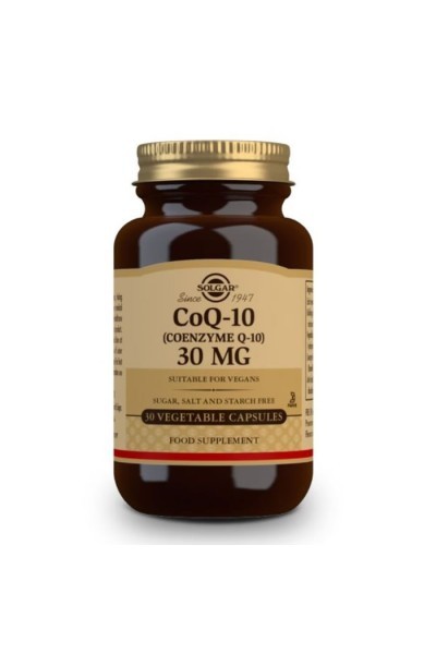 Solgar Coenzyme Q-10 30mg 30 Capsules
