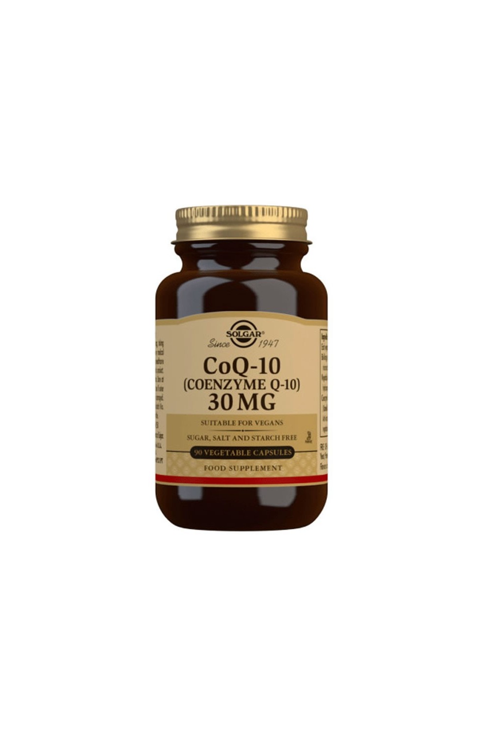 Solgar Coenzyme Q-10 30mg 90 Capsules