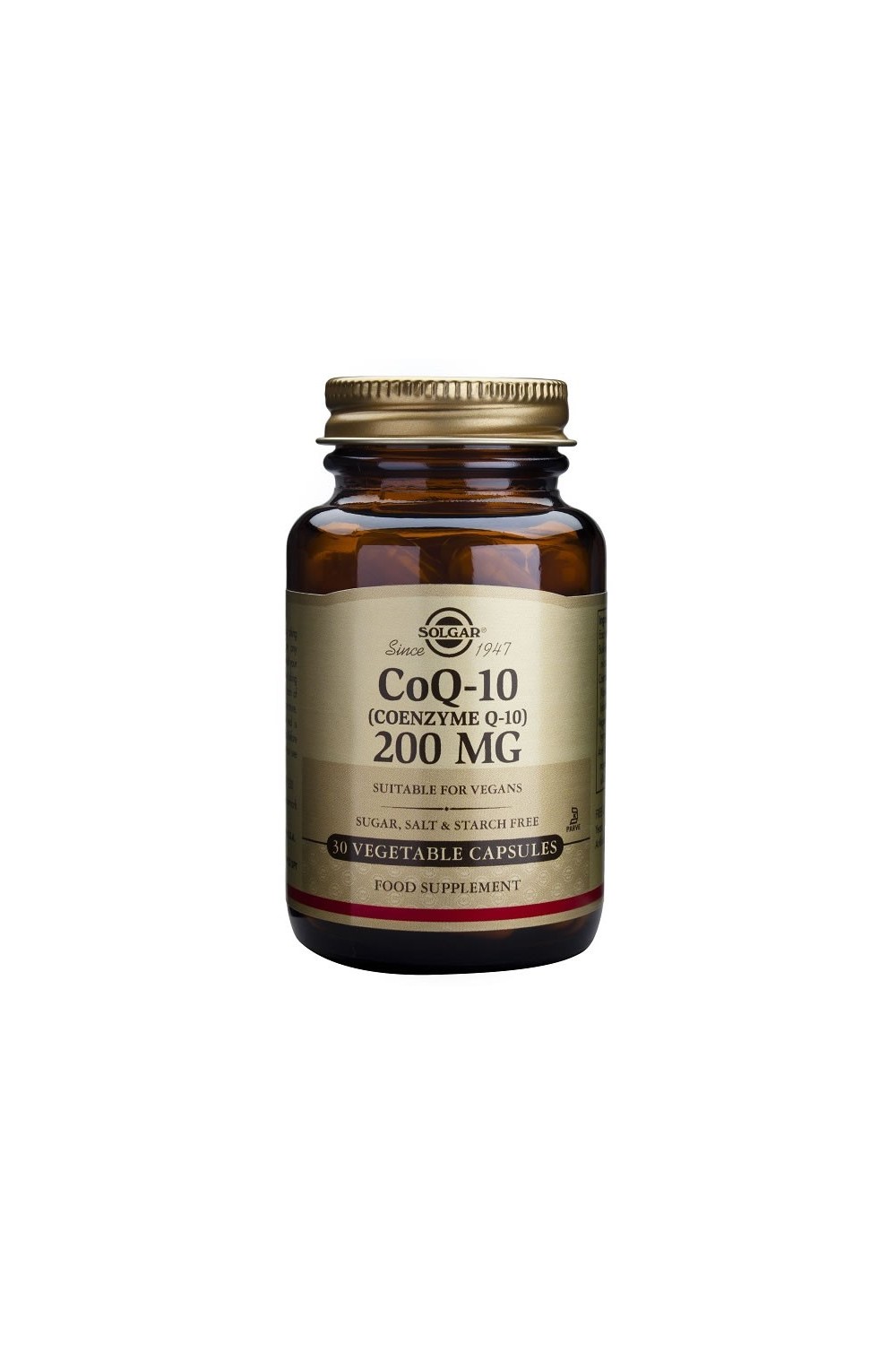 Solgar Coenzyme Q-10 200mg 30 Capsules