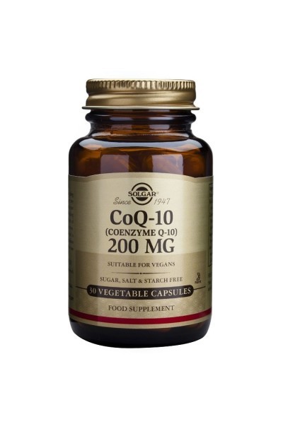 Solgar Coenzyme Q-10 200mg 30 Capsules