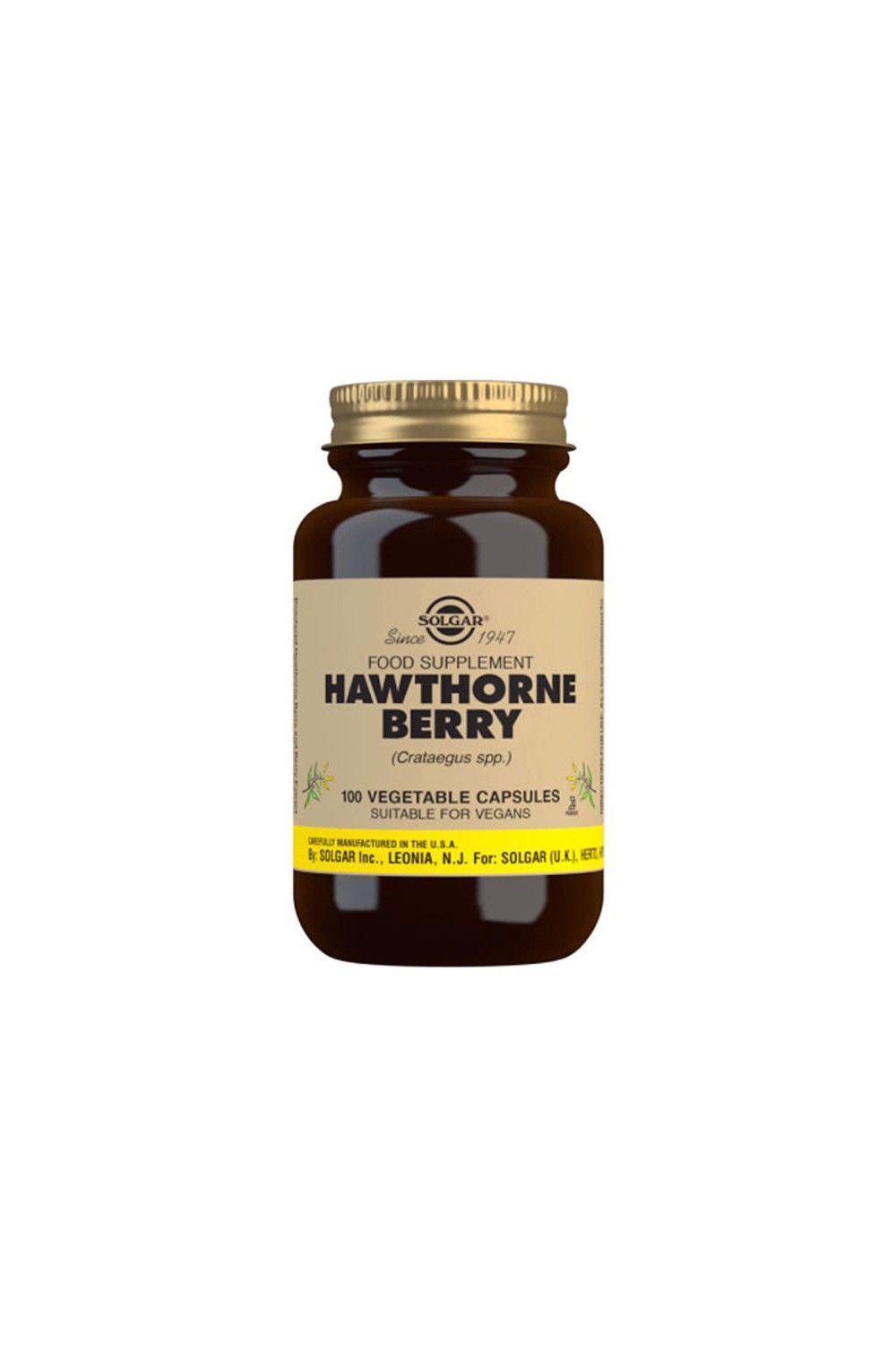 Solgar Hawthorn 100 Capsules