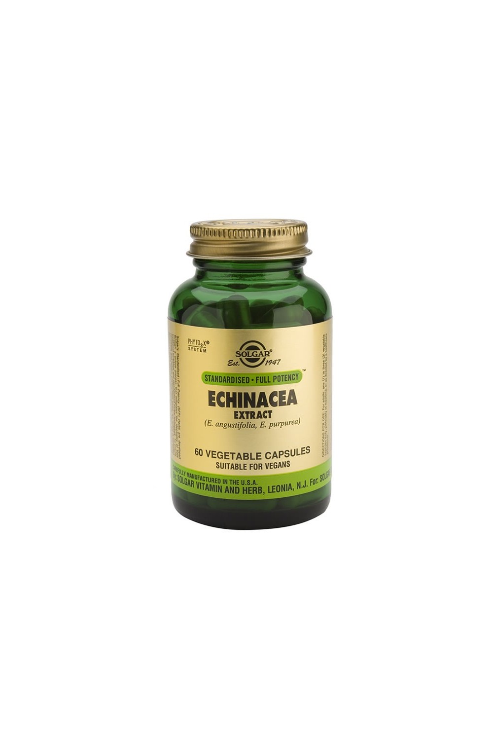 Solgar Spf Echinacea Extract 60 Capsules