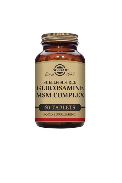 Solgar Glucosamine Msm Complex 60 Tablets