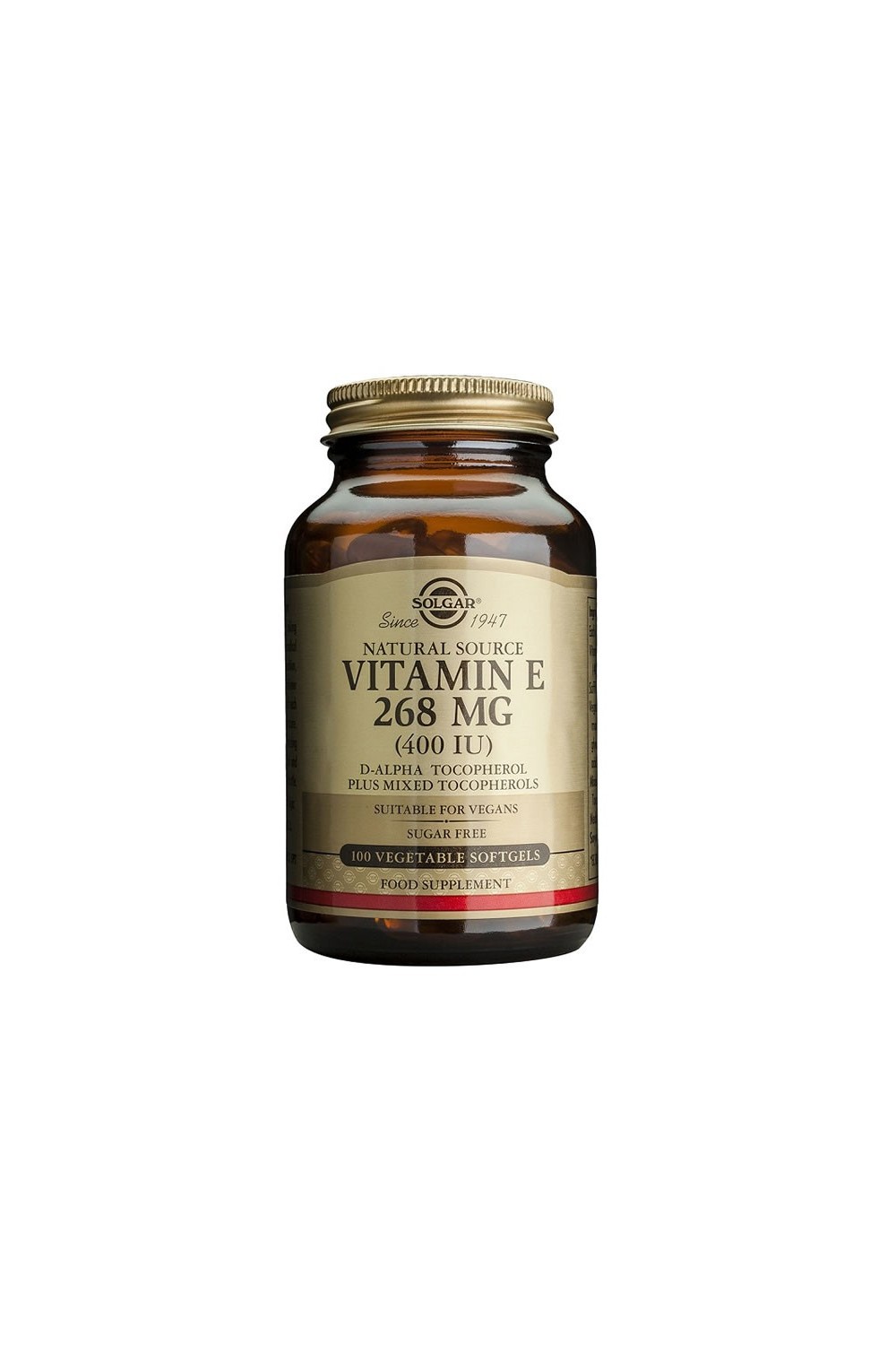 Solgar Vitamin E 268mg 400 IU 50 Pearls