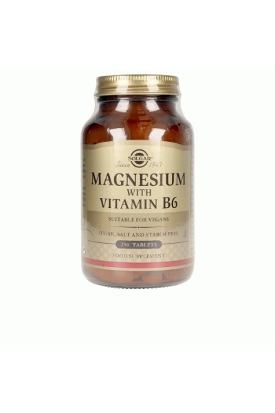 Solgar Magnesium + Vitamin B6 250 Tablets