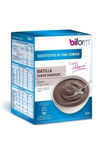Biform Natillas Choco 6 Sobres