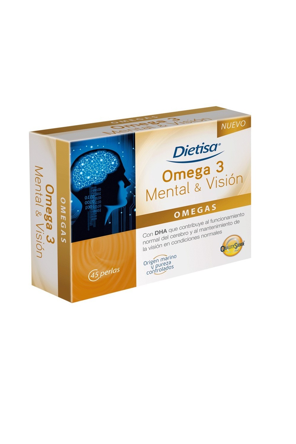 Dietisa Omega 3 Mental y Vision 45 Perlas