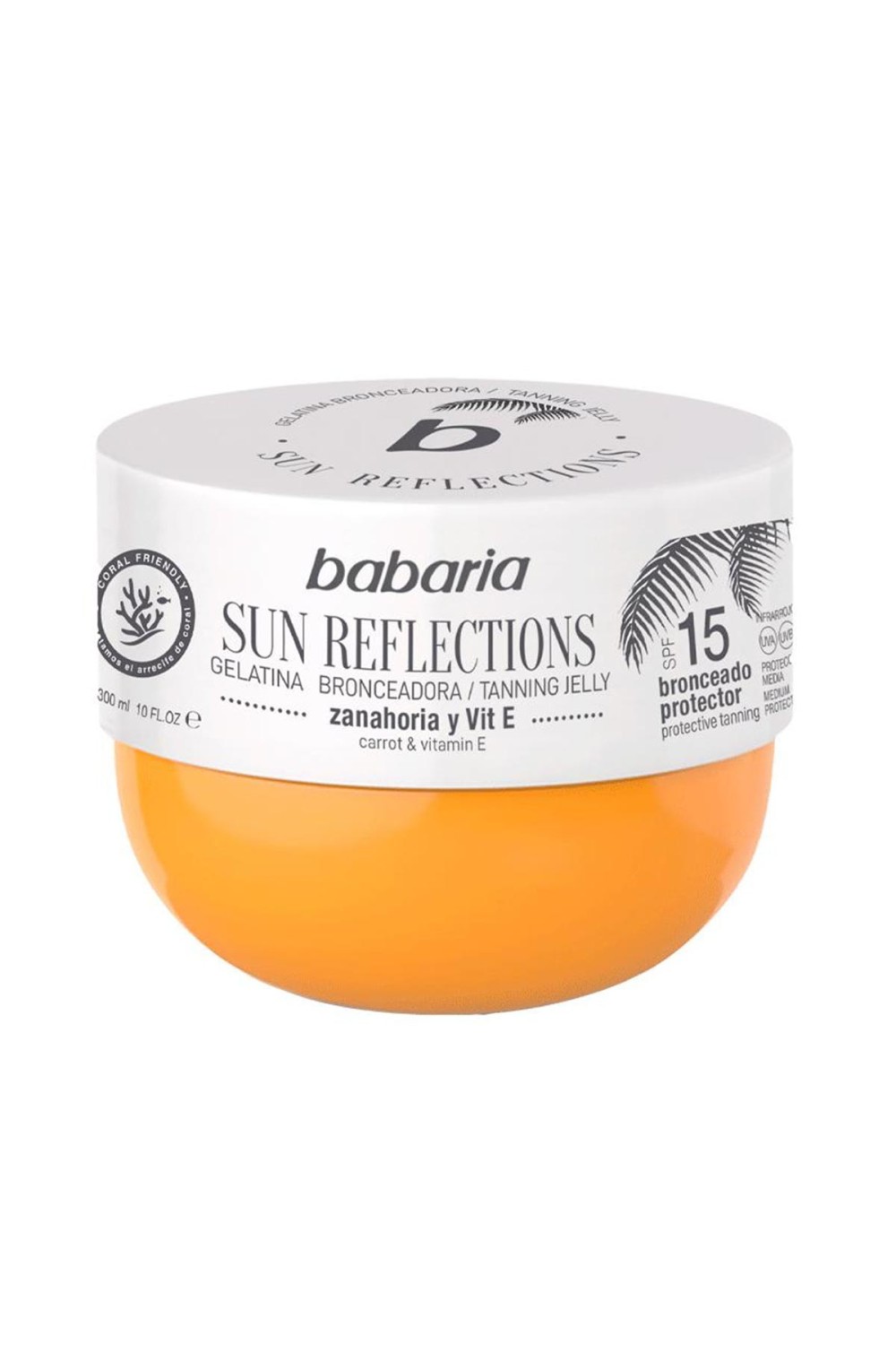 Babaria Sun Reflections Tanning Jelly Protective Tanning Spf15  300ml